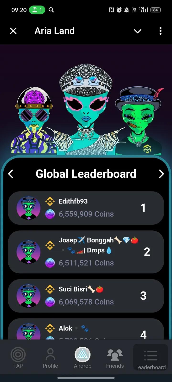 Aria Land Telegram Screenshot 4