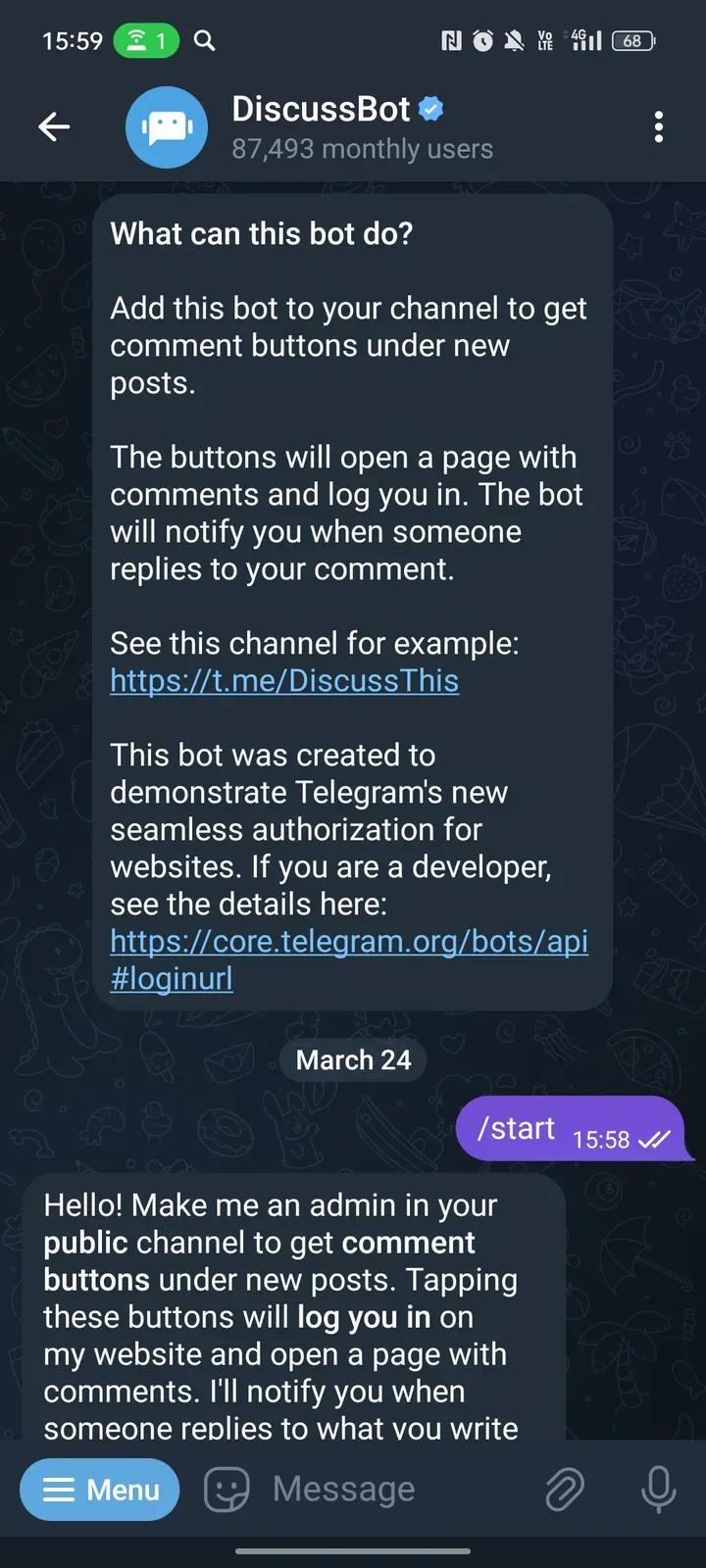 DiscussBot 1