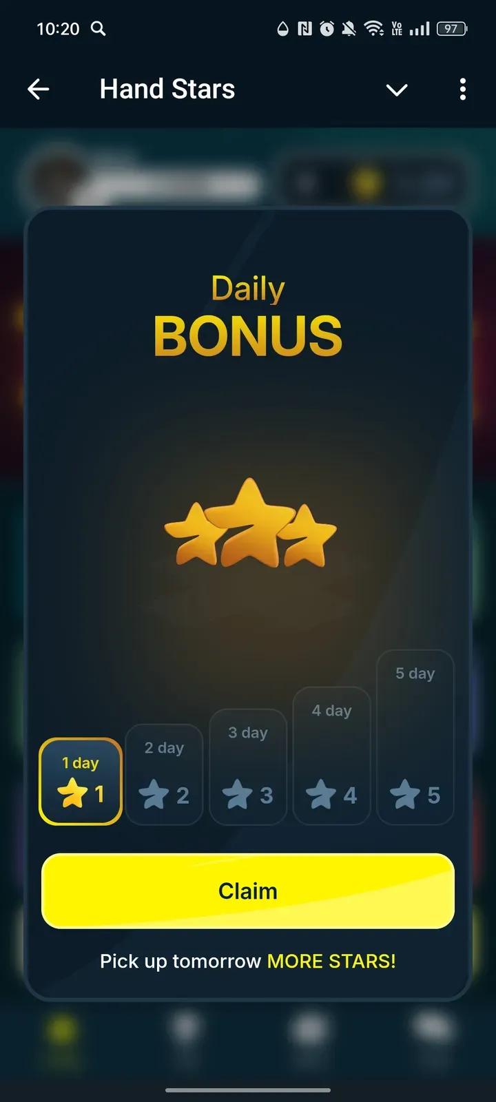 Hand Stars 1