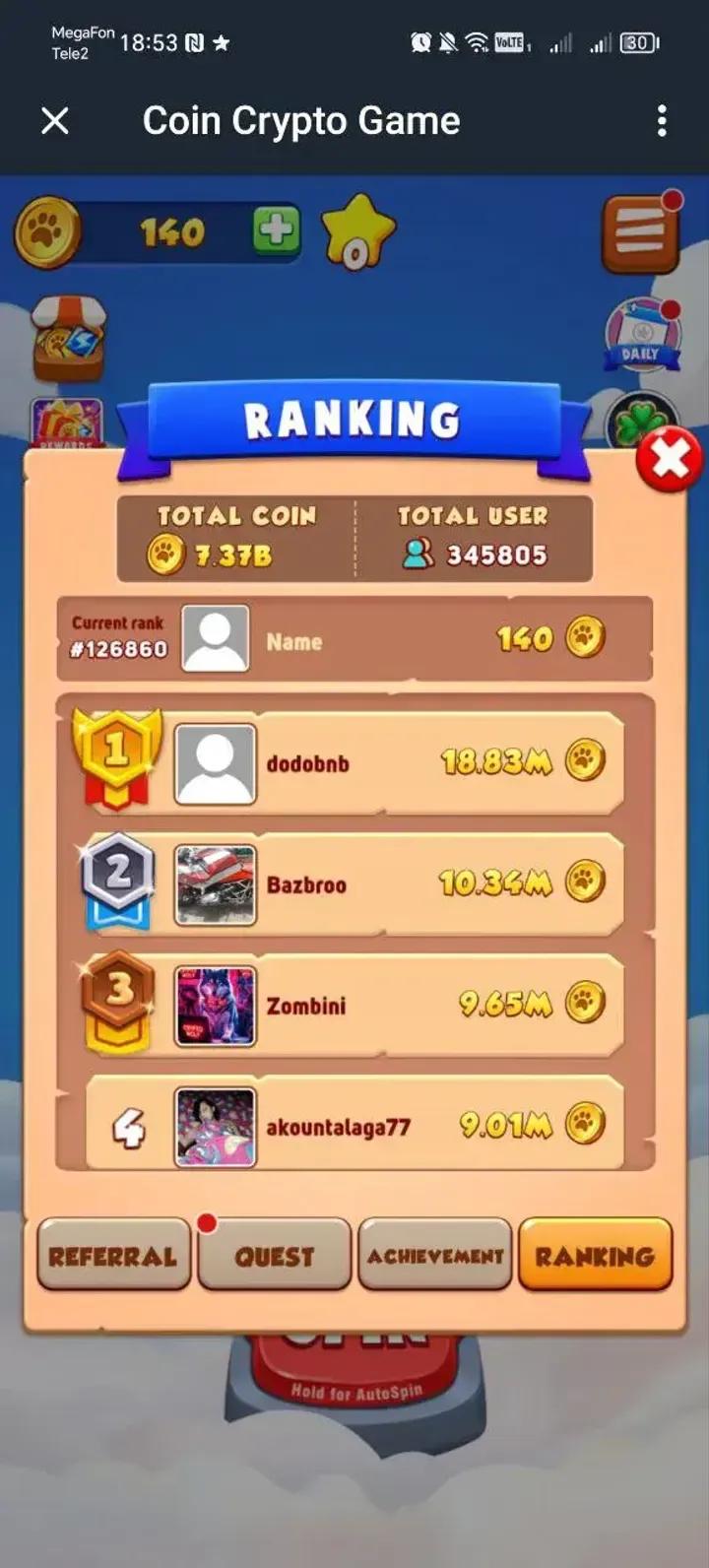 Coin Crypto Game 1