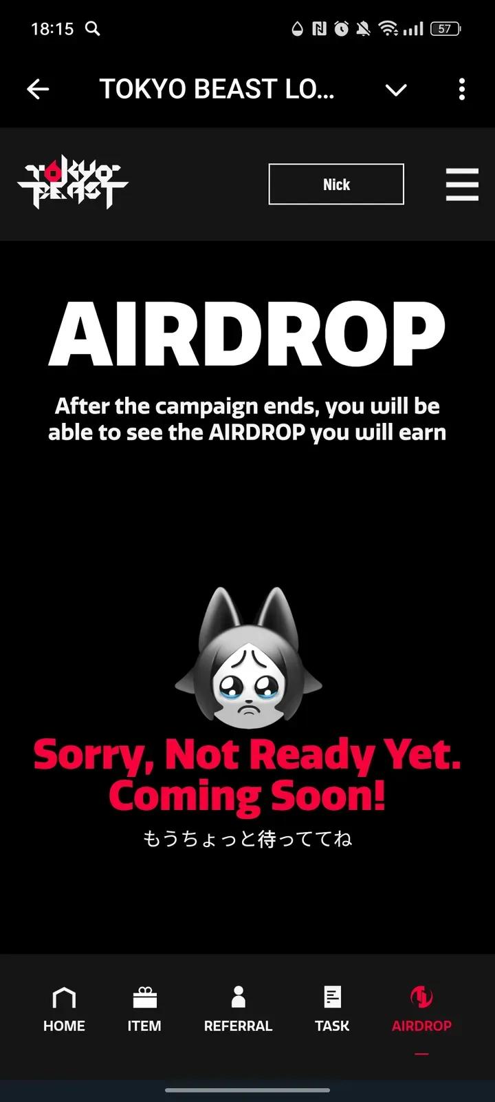TOKYO BEAST LOVE DROP 5
