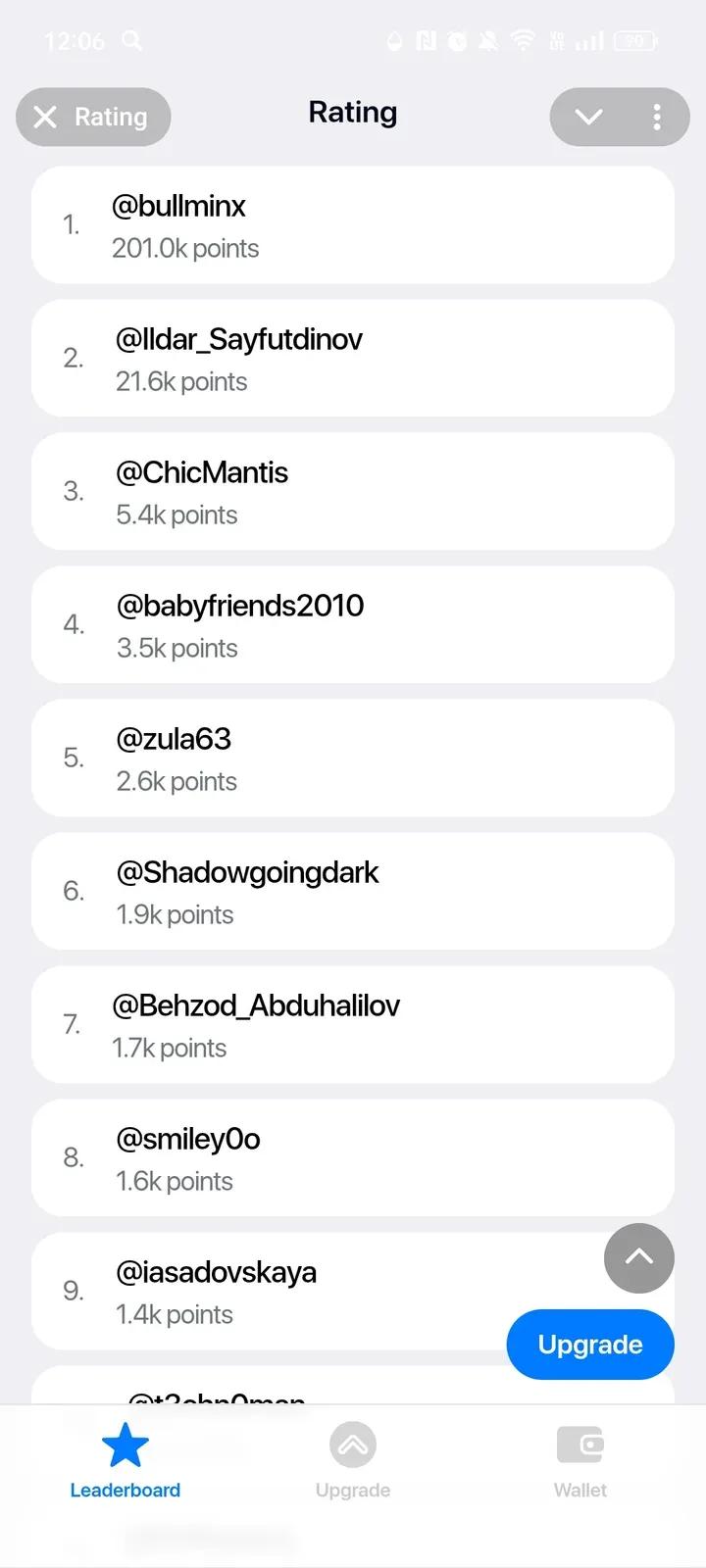 Rating 1
