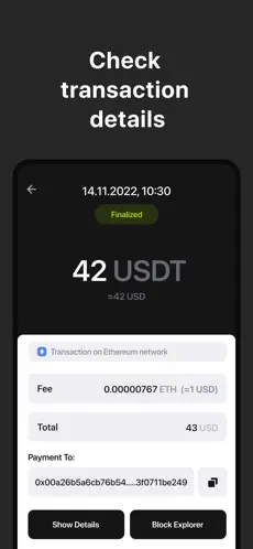 Ammer Wallet Telegram Screenshot 4