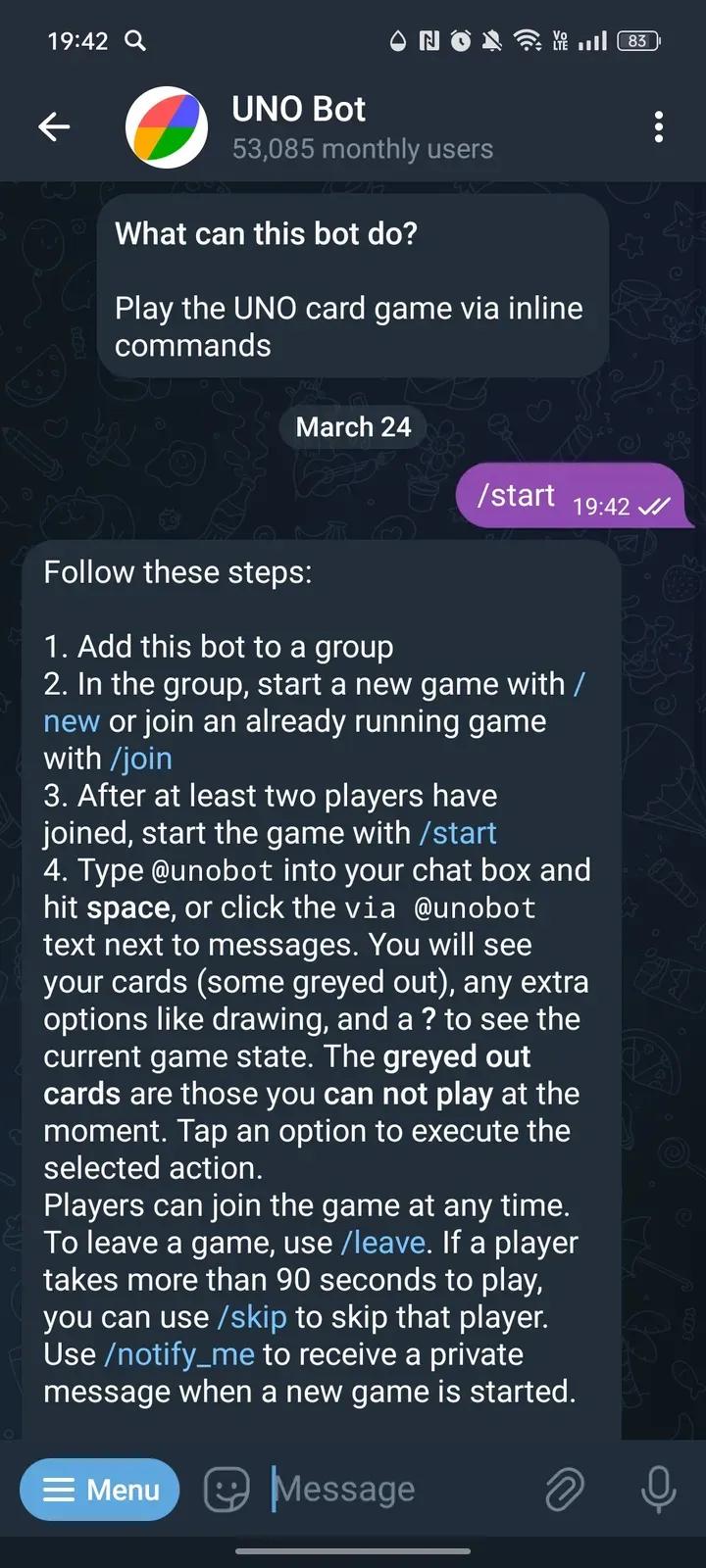 UNO Bot 1
