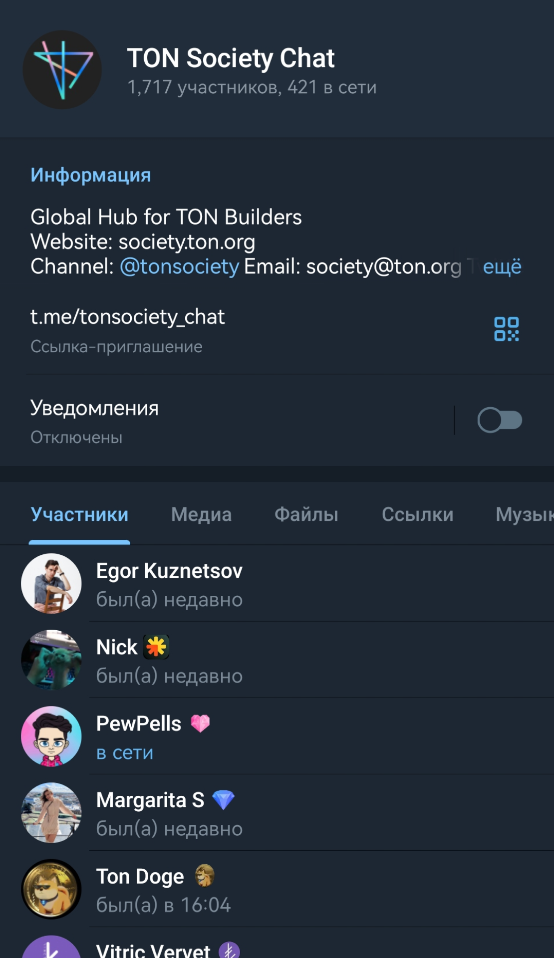 Ton Society Chat 1
