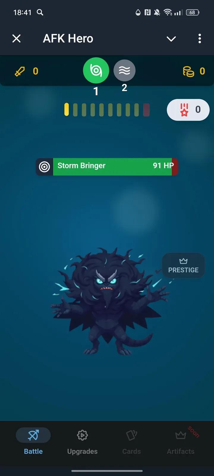 AFK Hero Telegram Screenshot 1