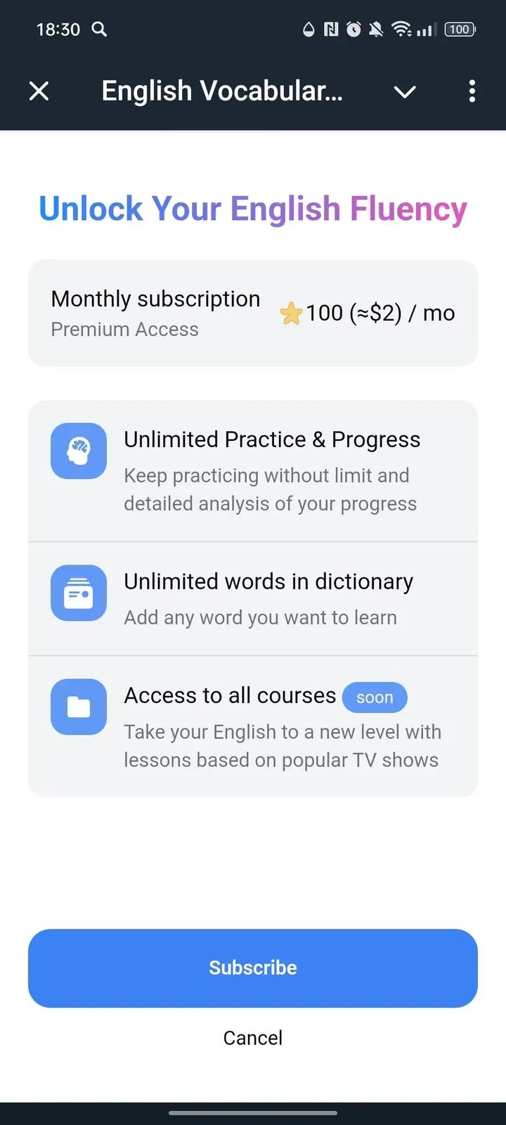 English Vocabulary Bot 4