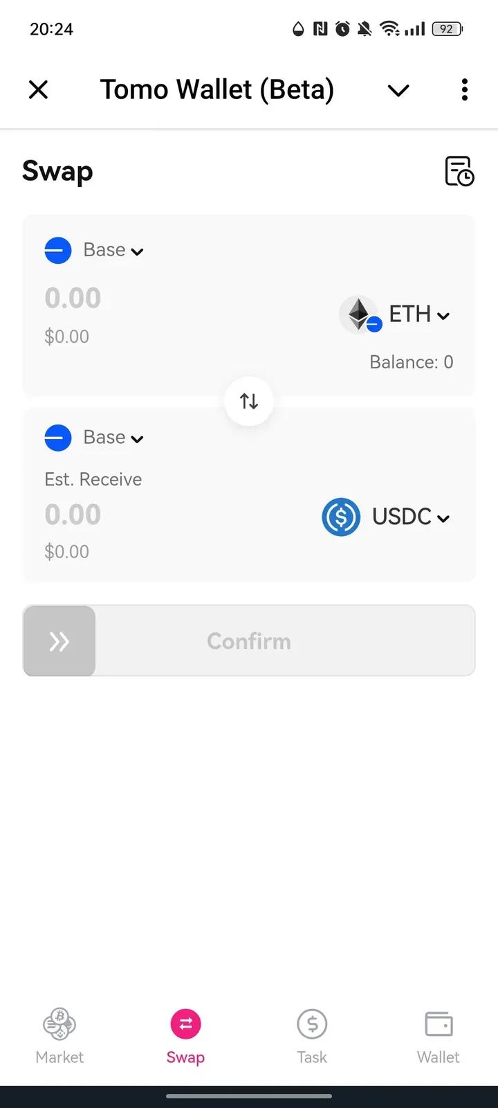 Tomo Wallet (Beta) 2