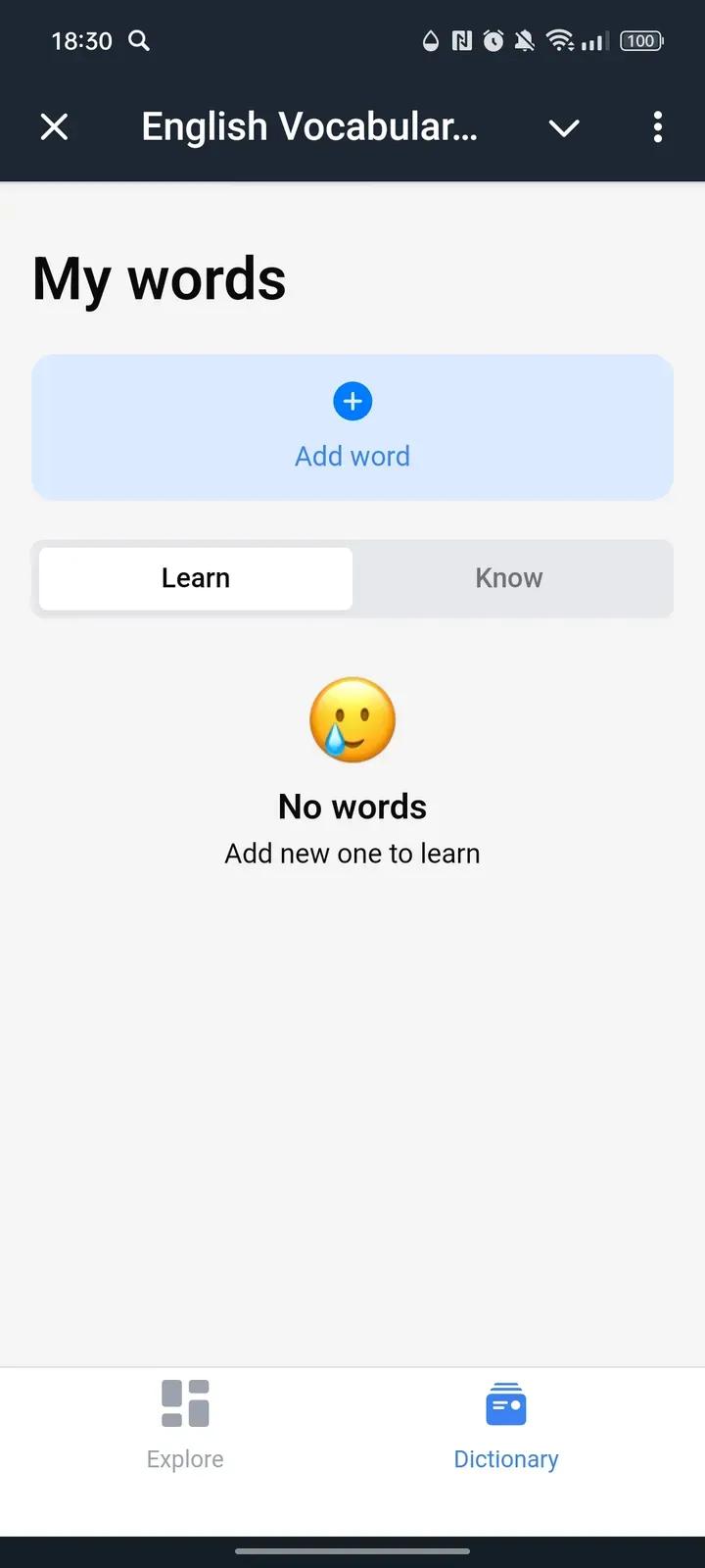 English Vocabulary Bot 2