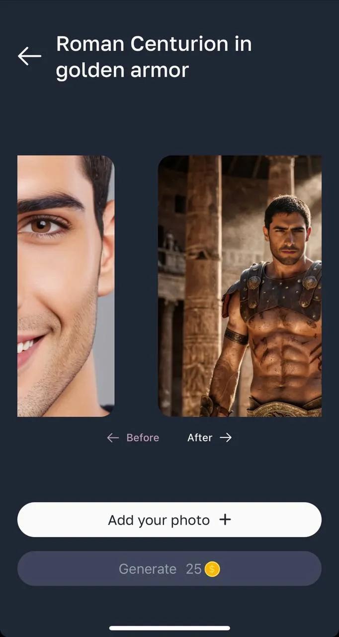AI Photo App Telegram Screenshot 4