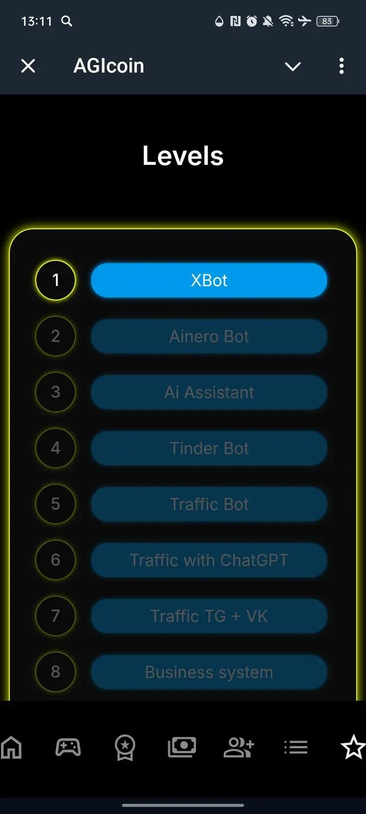 AGIcoin Telegram Screenshot 7