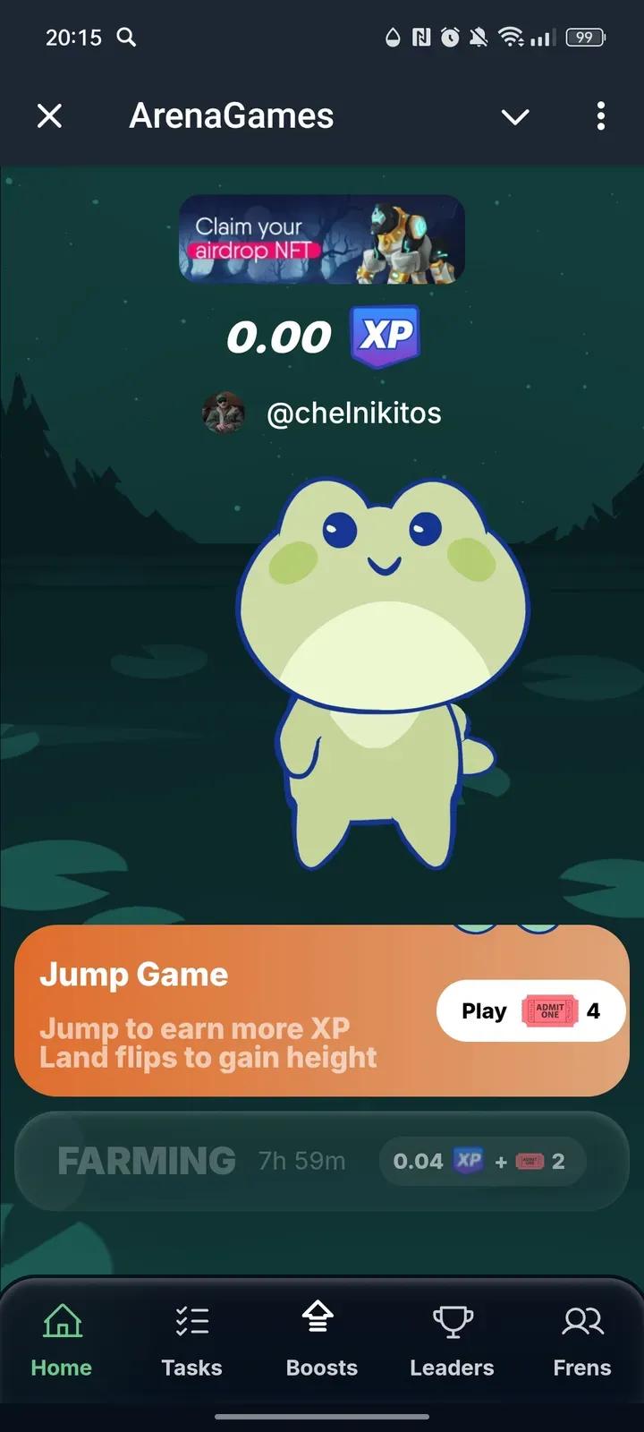 Froggy by ArenaVS Telegram Screenshot 1