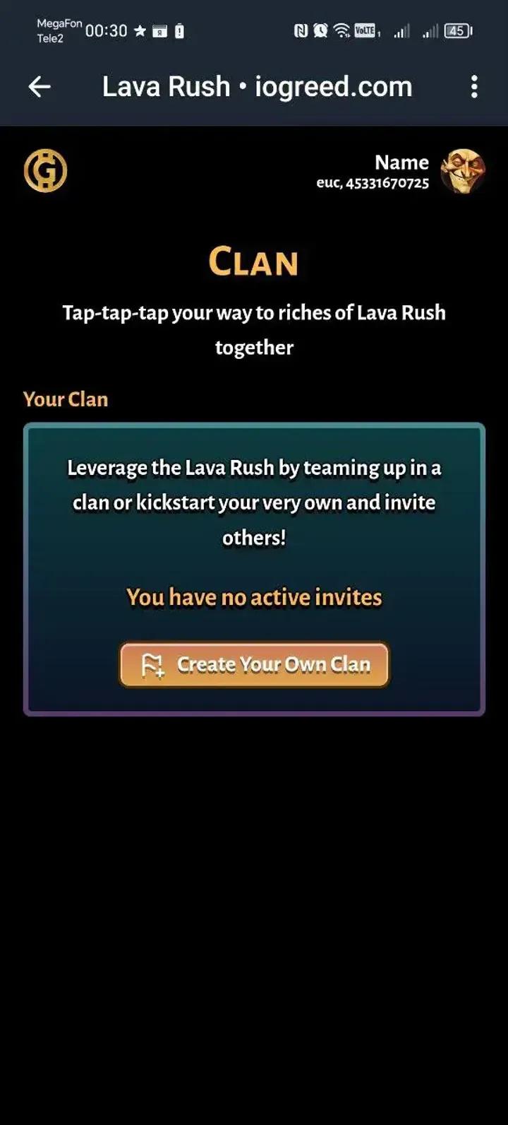 Lava Rush • iogreed.com 1