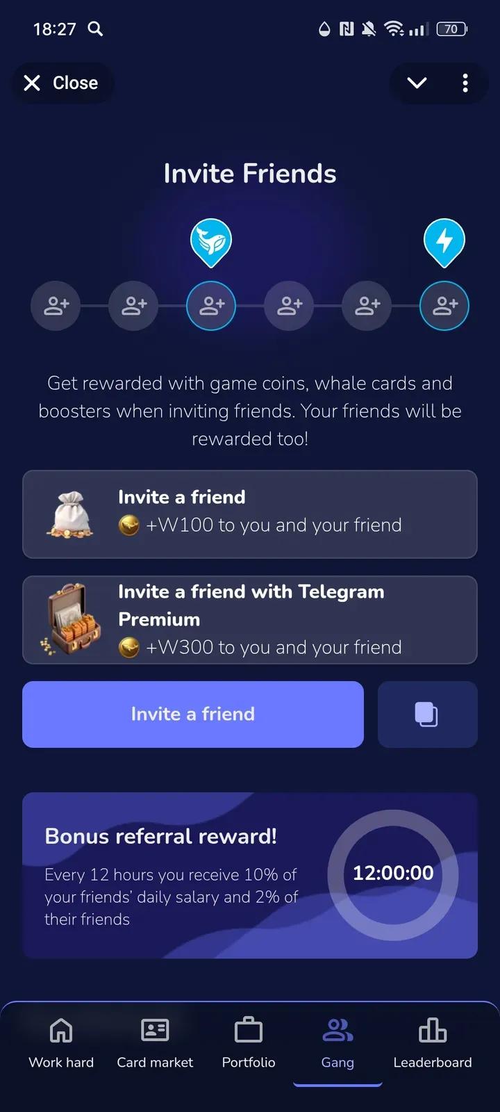 BeWhale Telegram Screenshot 4