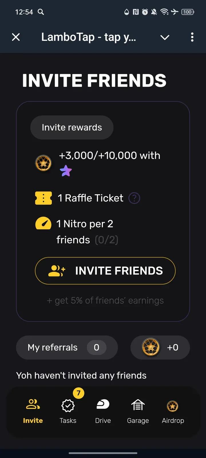 LamboTap — tap your way to a LAMBO 🏎 3