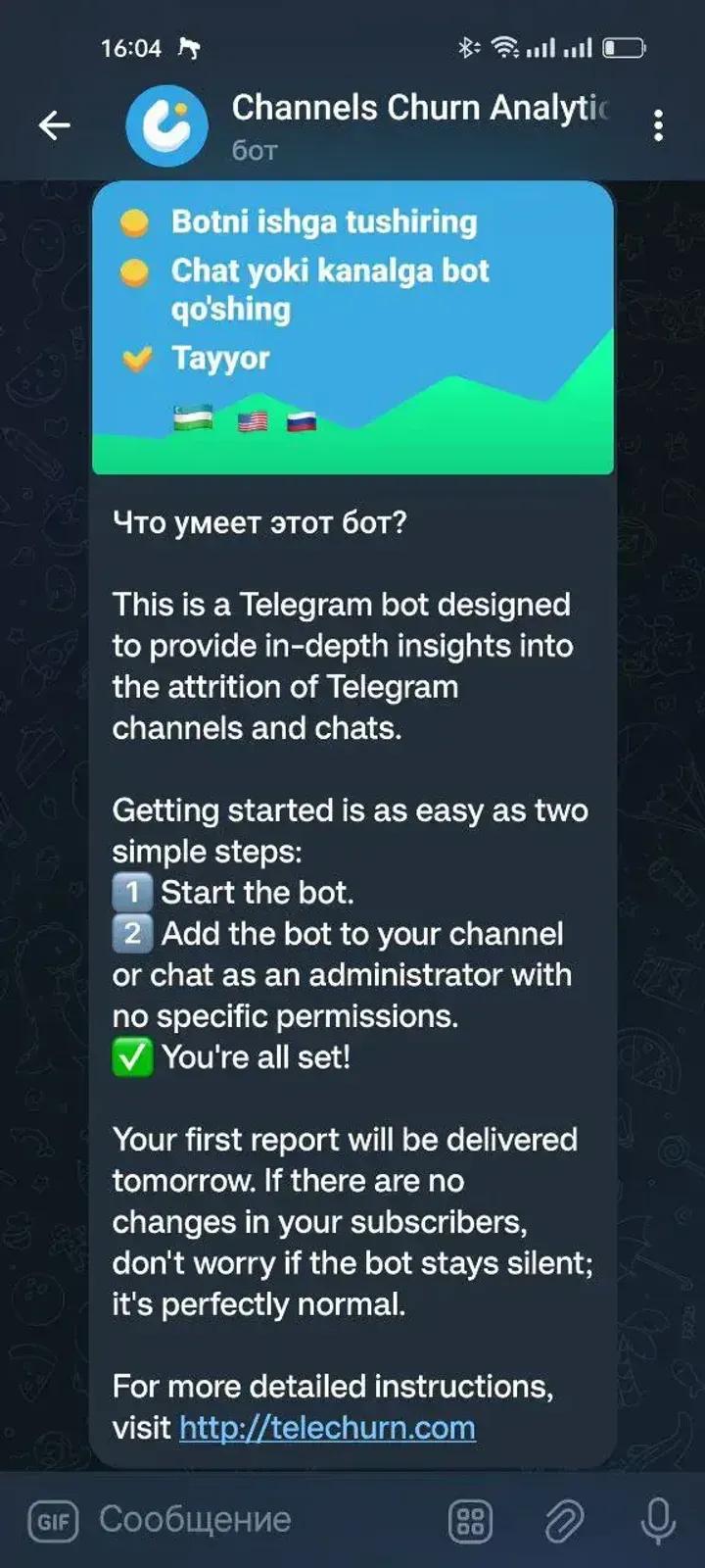 Telechurn. Analytics & Marketing Tools 4