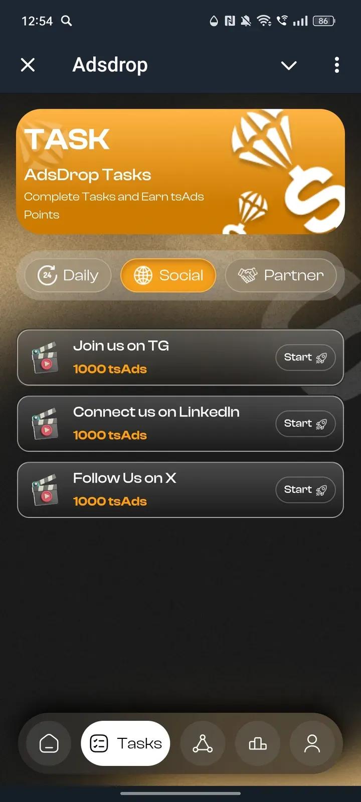Adsdrop Telegram Screenshot 2