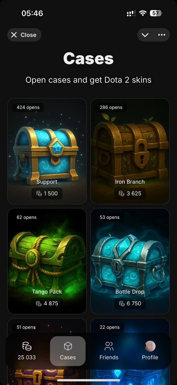 DOTA 2 CASES 2