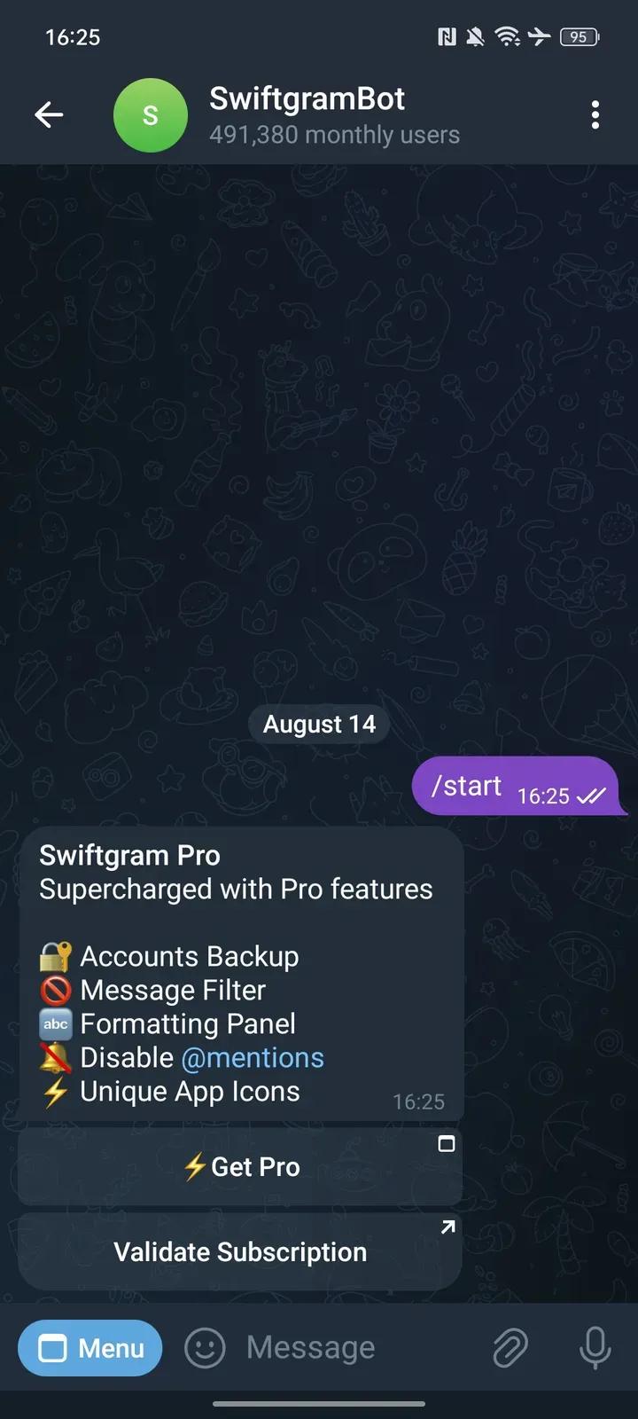 SwiftgramBot 2