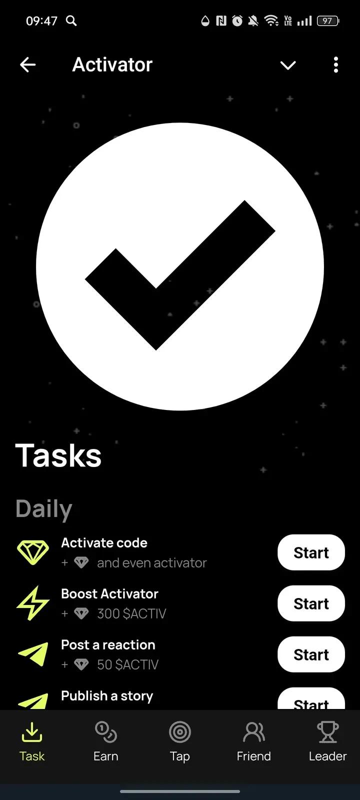 Activator Telegram Screenshot 3