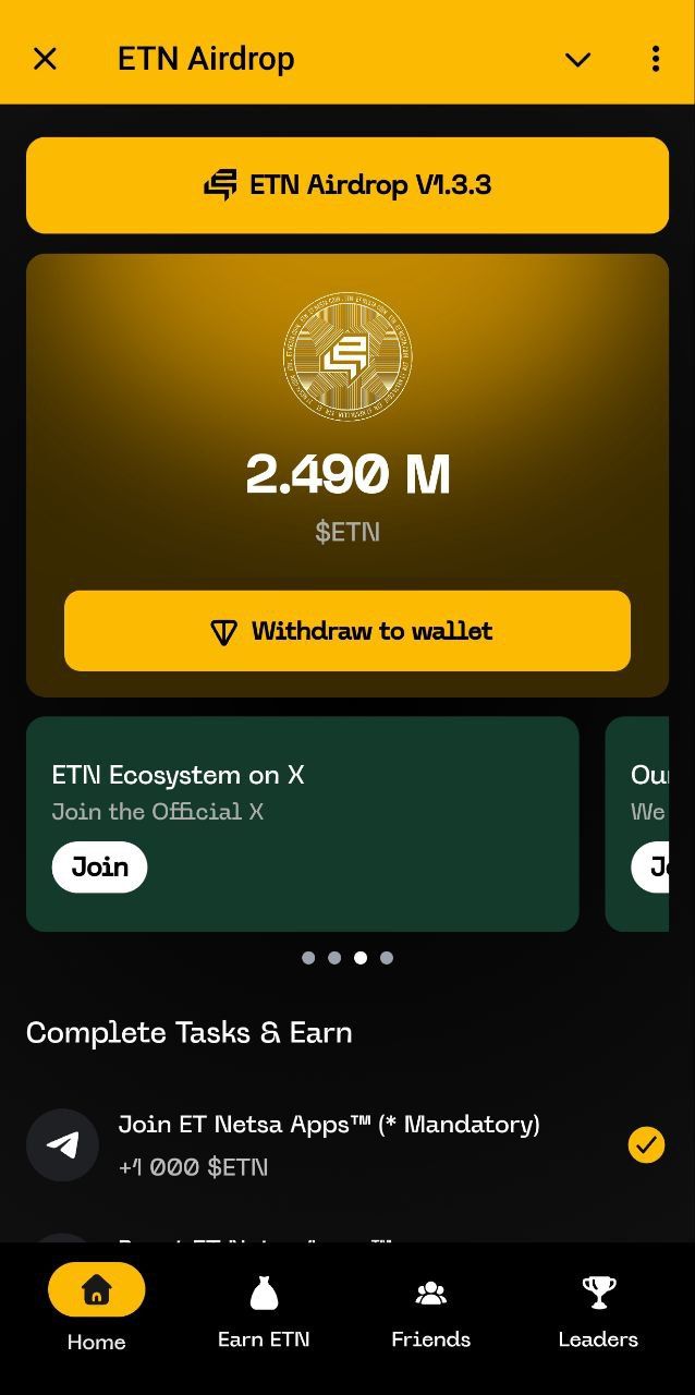 ETN Airdrop Captura 1