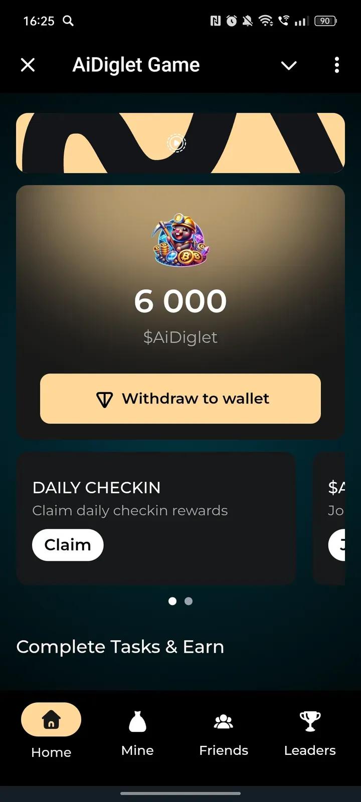 AiDiglet Game Telegram Screenshot 1