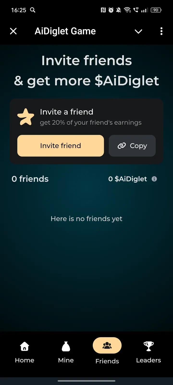 AiDiglet Game Telegram Screenshot 3