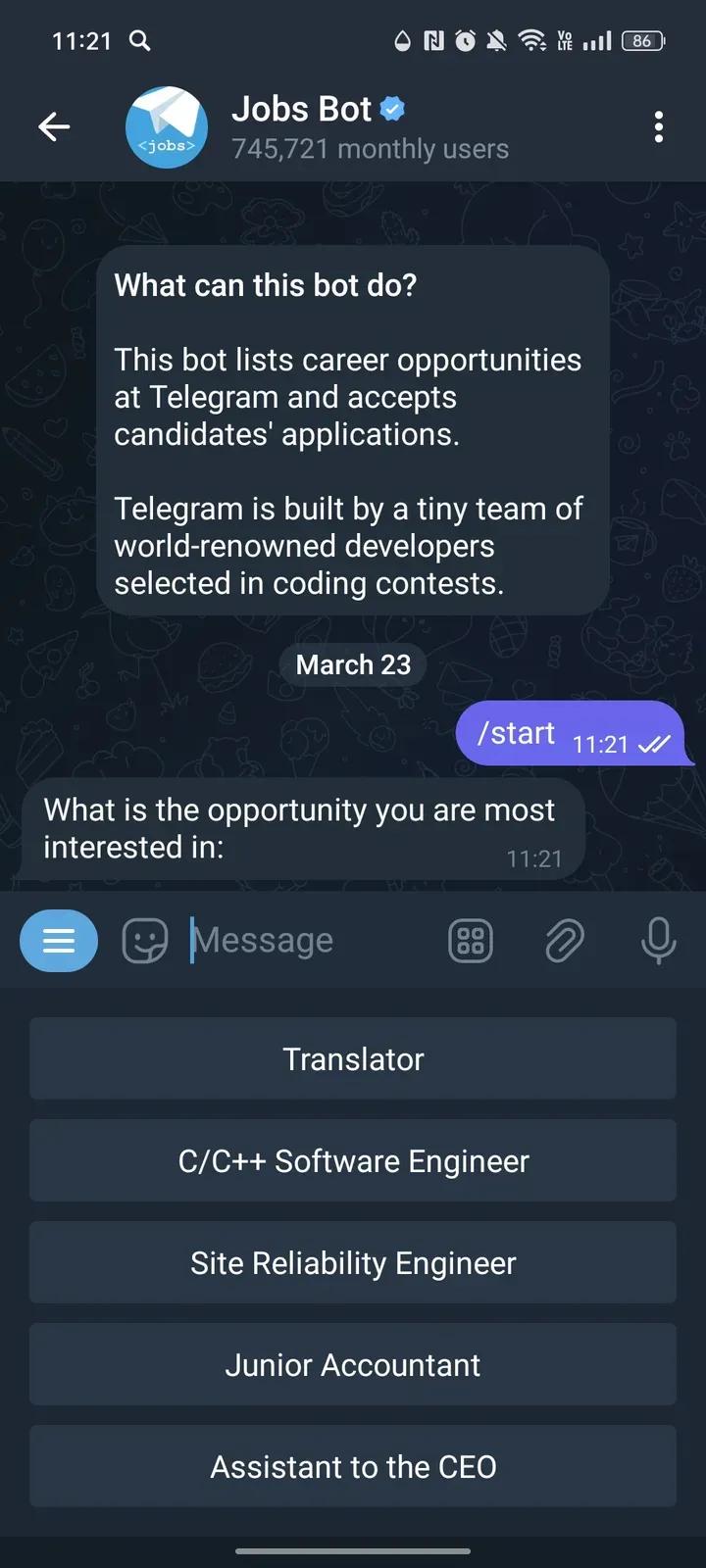 Jobs Bot 2
