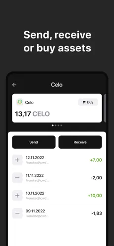Ammer Wallet Telegram Screenshot 2