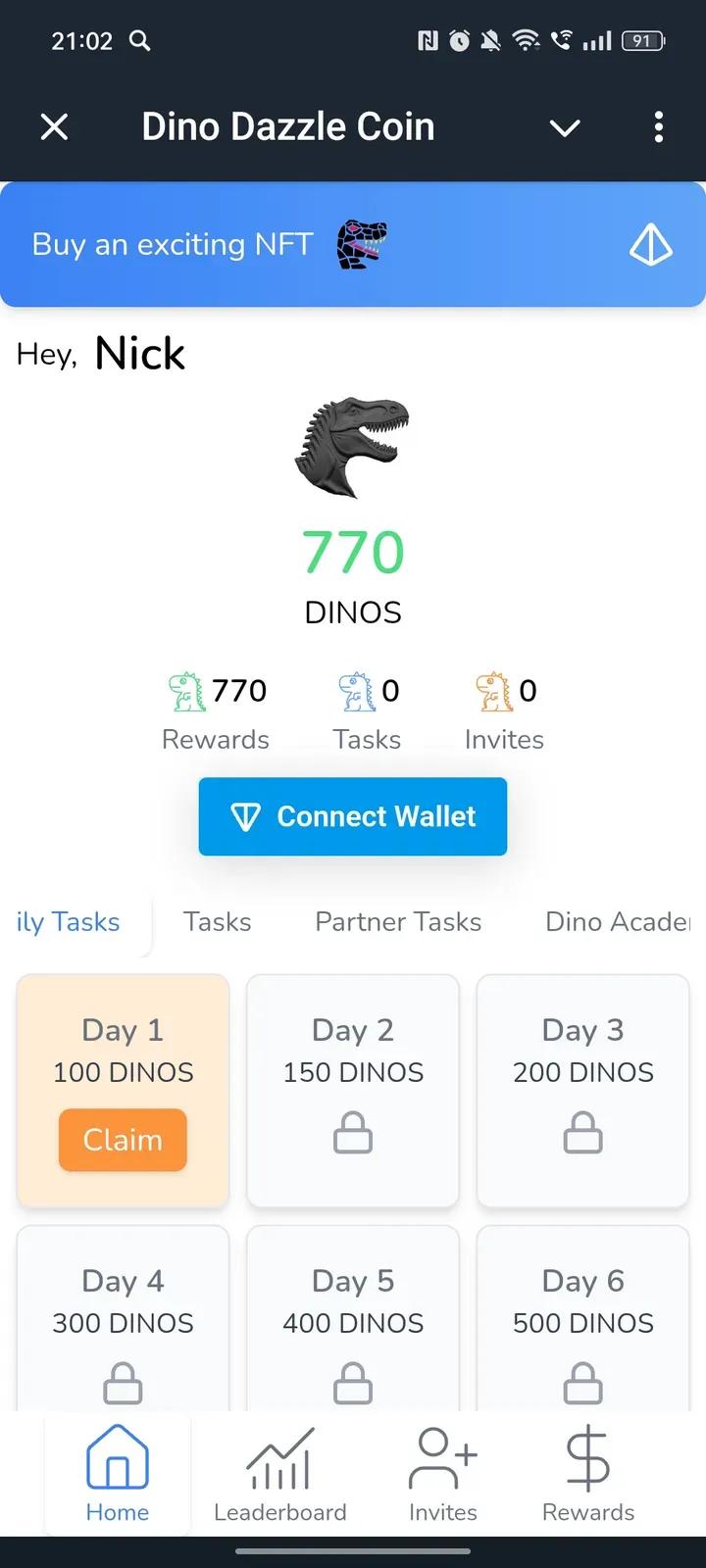 Dino Dazzle Coin 3
