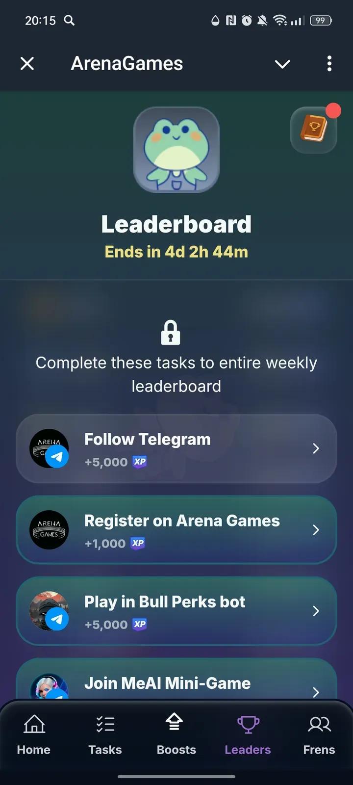 Froggy by ArenaVS Telegram Screenshot 4