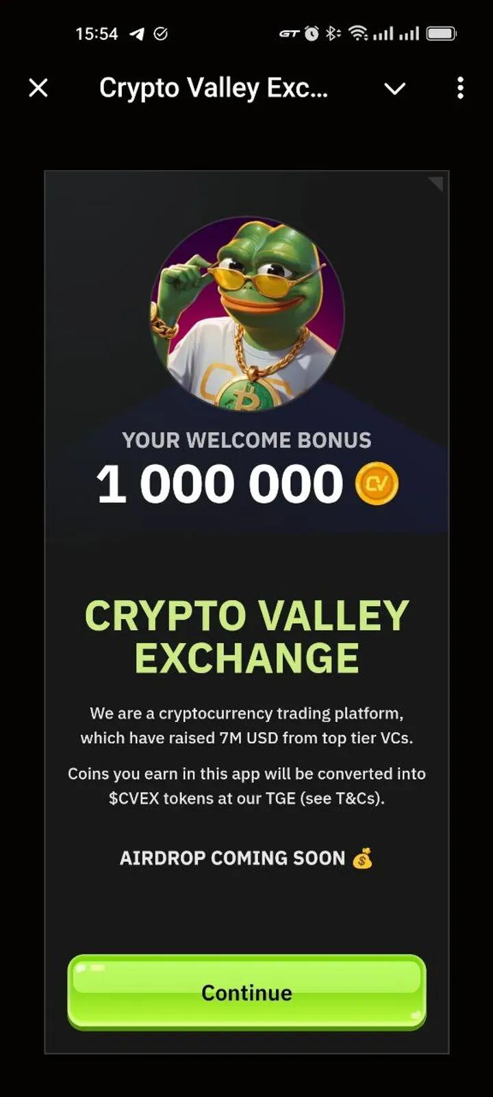 Crypto Valley Exchange App 5