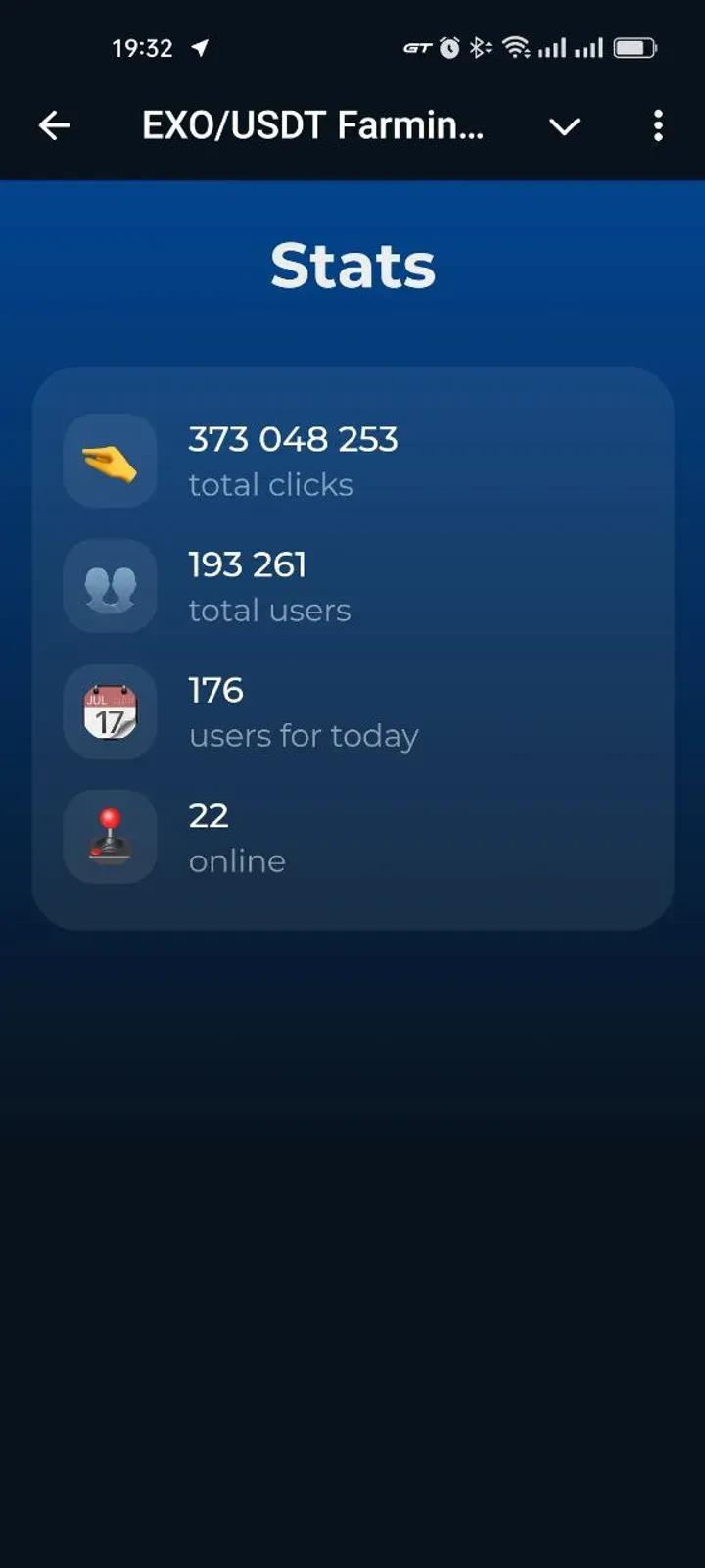 EXO/USDT Farming Bot APP 4