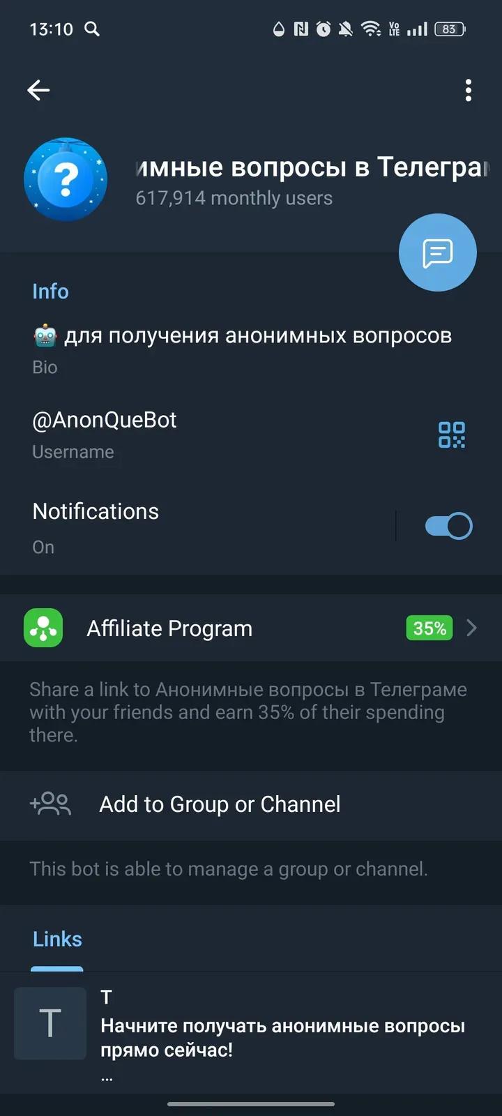 @anonquebot Telegram Screenshot 3