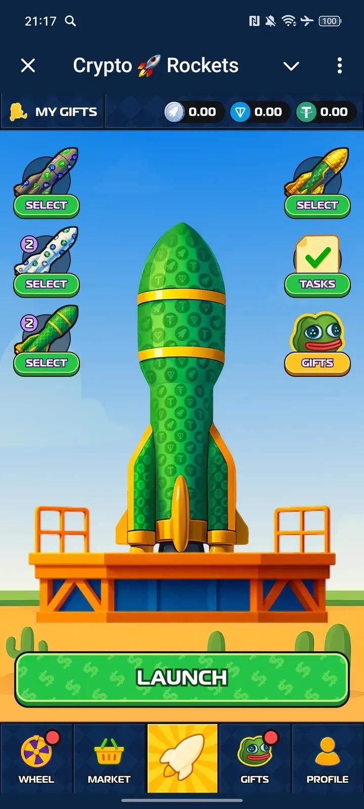 Crypto 🚀 Rockets 1