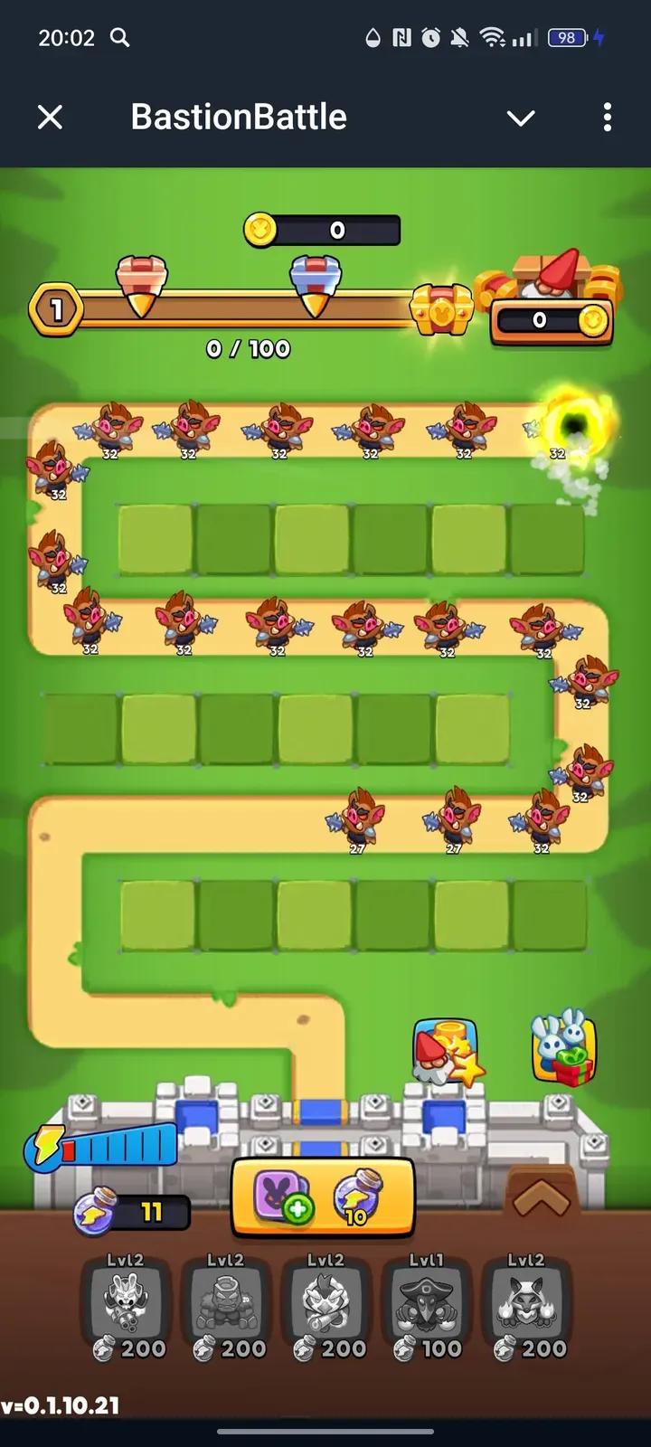 BastionBattle Telegram Screenshot 2