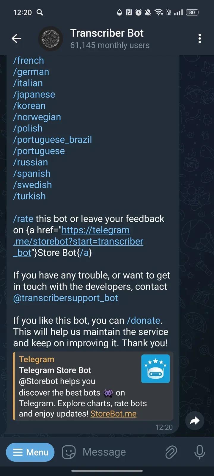 Transcriber Bot 2