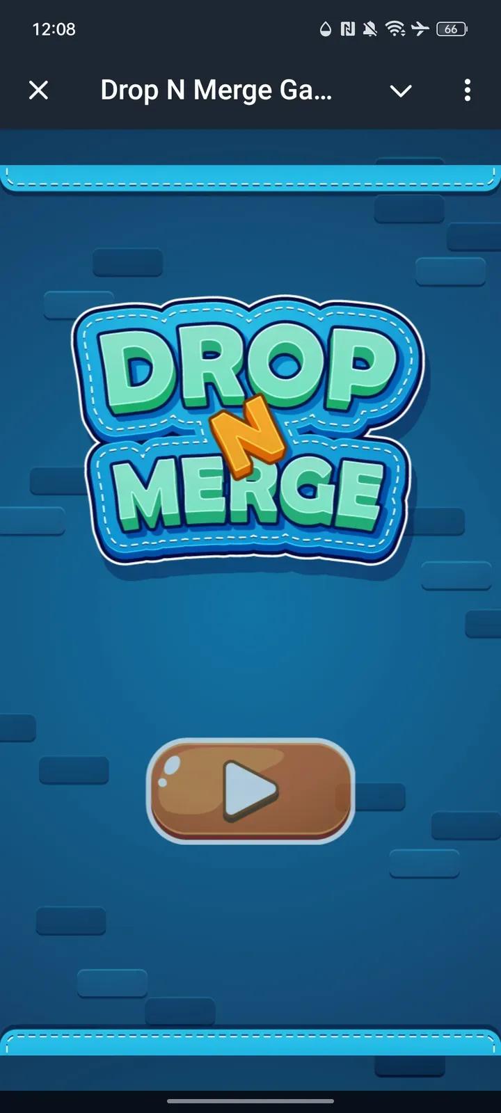 Drop N Merge Game 1