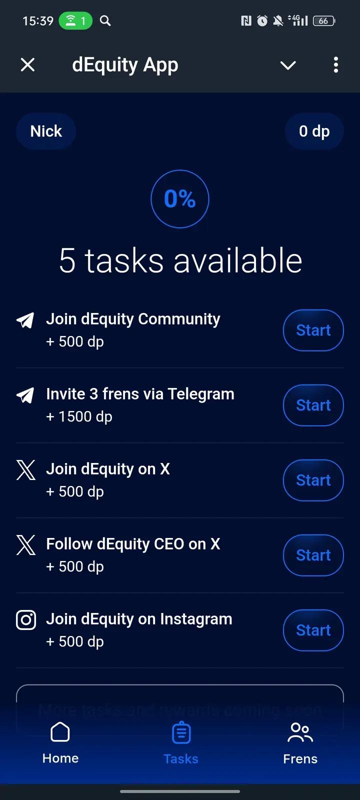 dEquity App 2