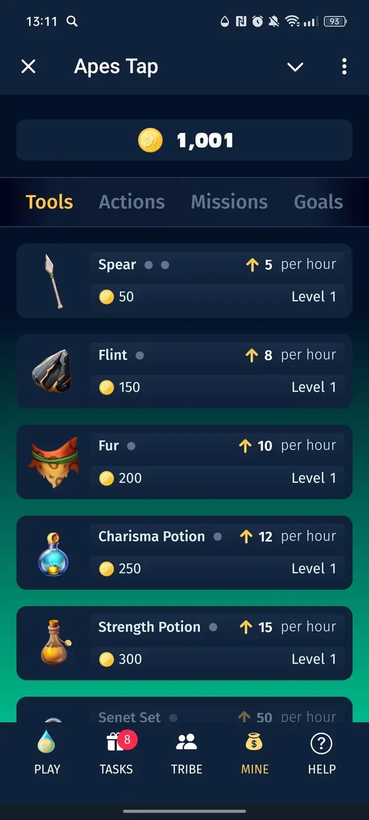 Apes Tap Telegram Screenshot 4