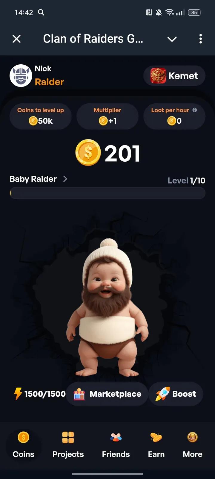 Clan of Raiders Game 1