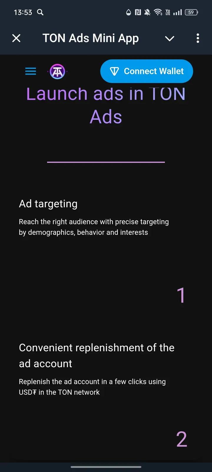 TON Ads Mini App 2