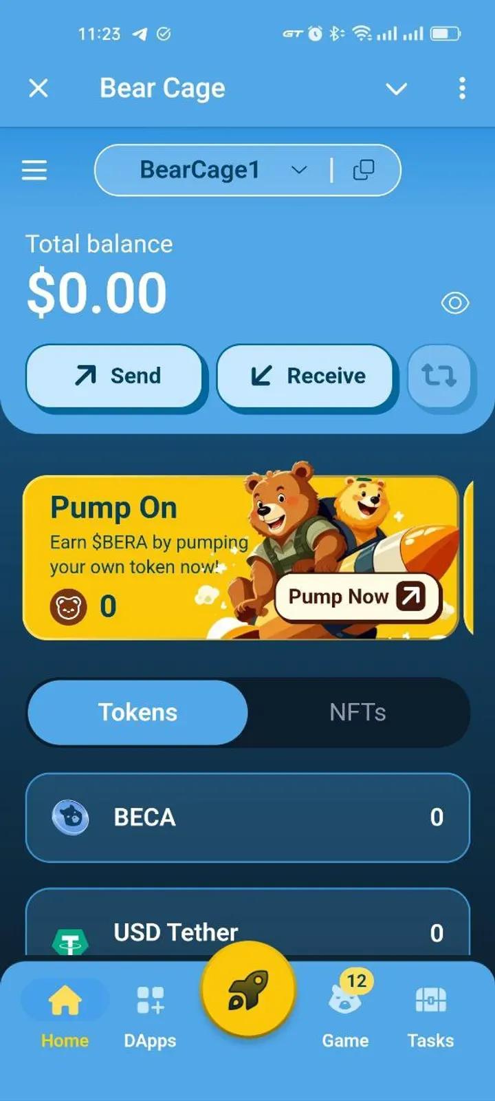 BearCage Telegram Screenshot 4
