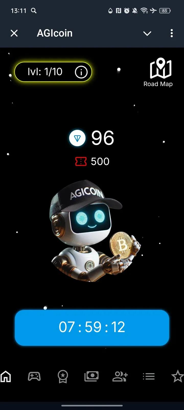 AGIcoin Telegram Screenshot 1