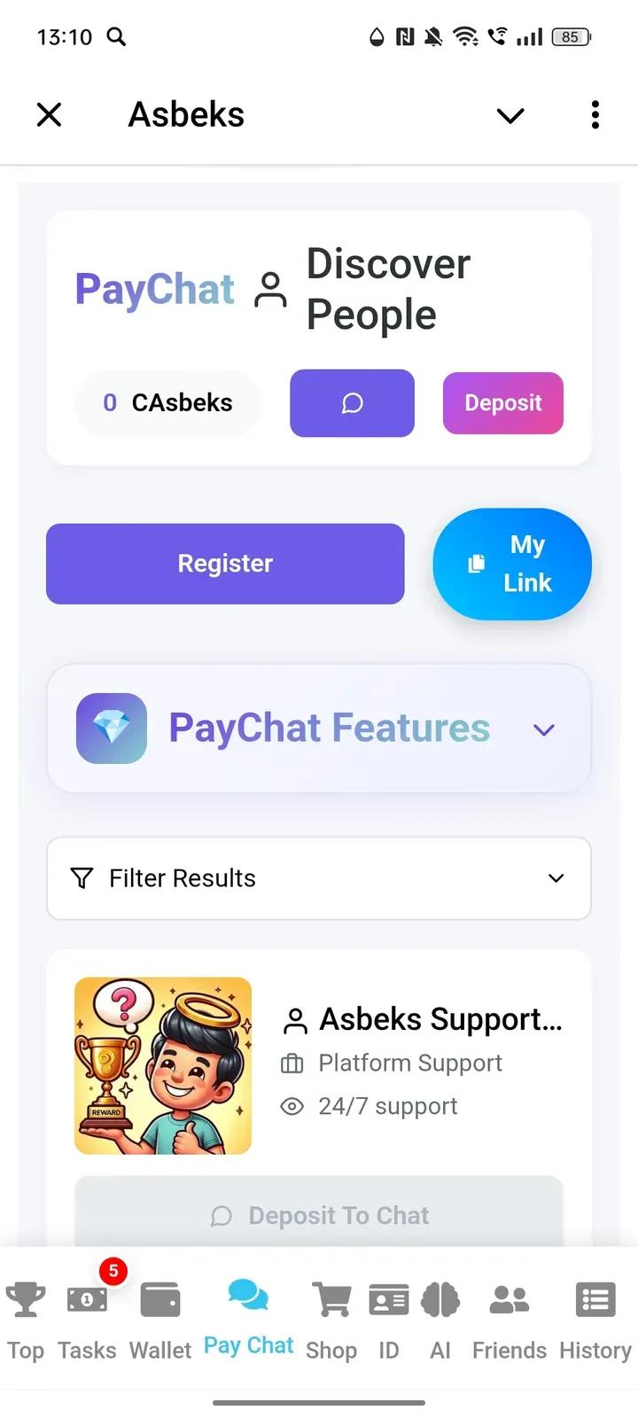 Asbeks Telegram Screenshot 4