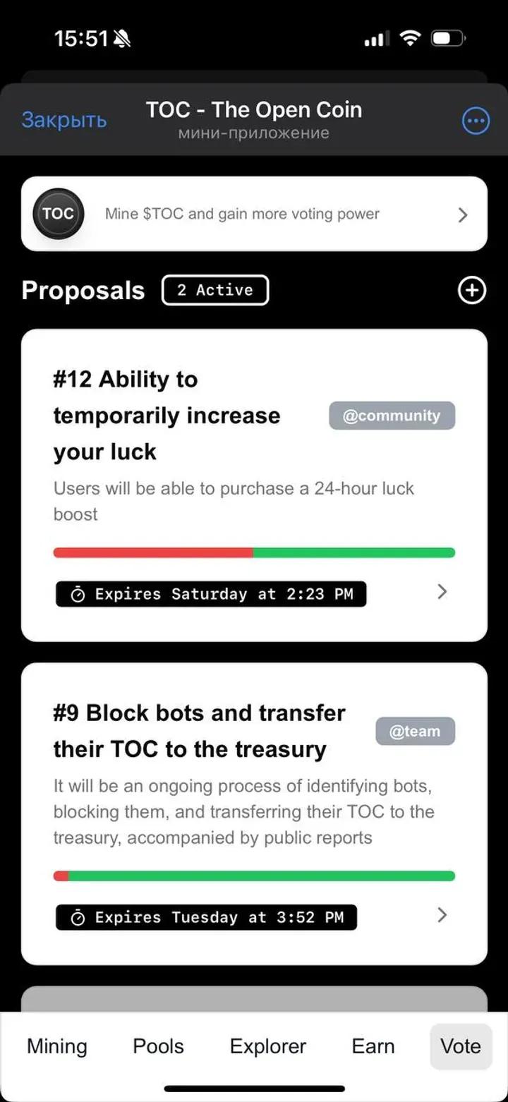 TOC — The Open Coin 2