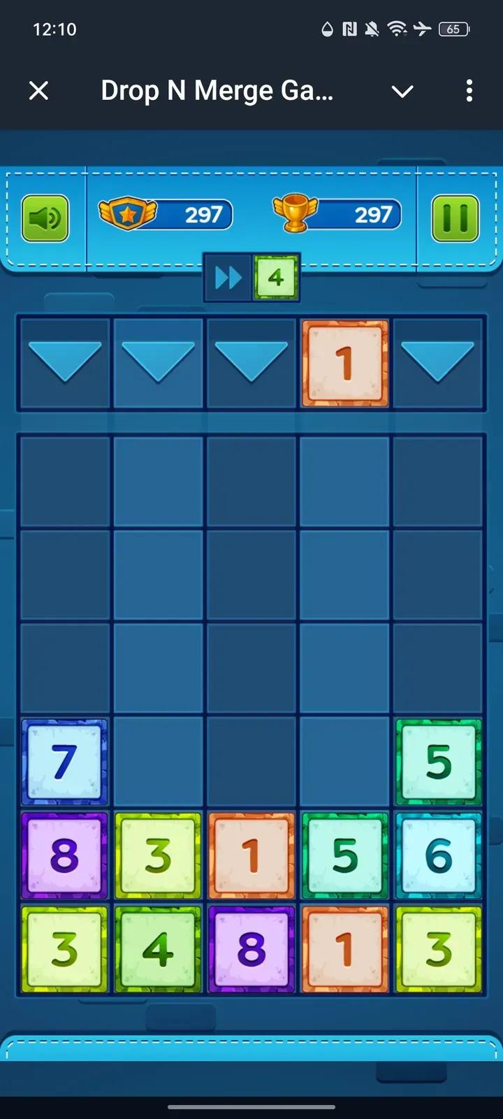 Drop N Merge Game 3