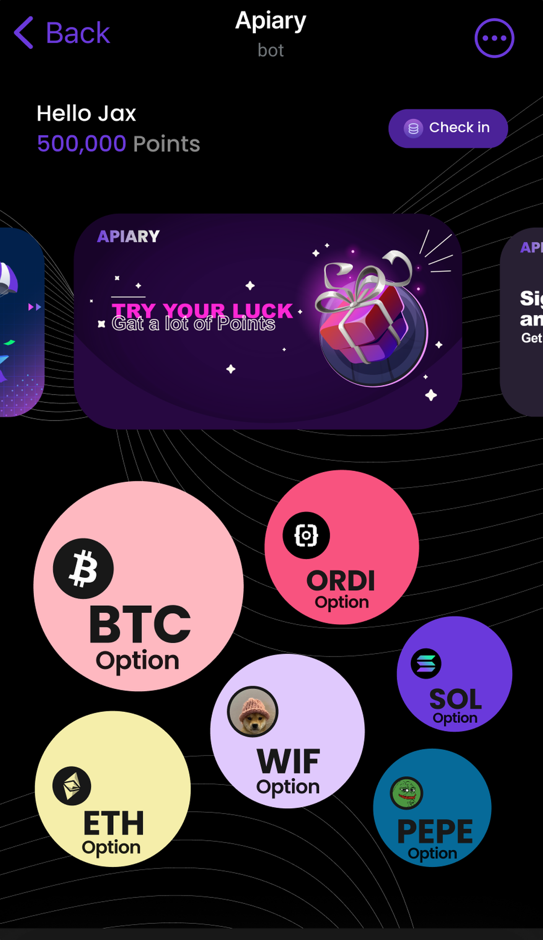 Apiary Telegram Screenshot 3