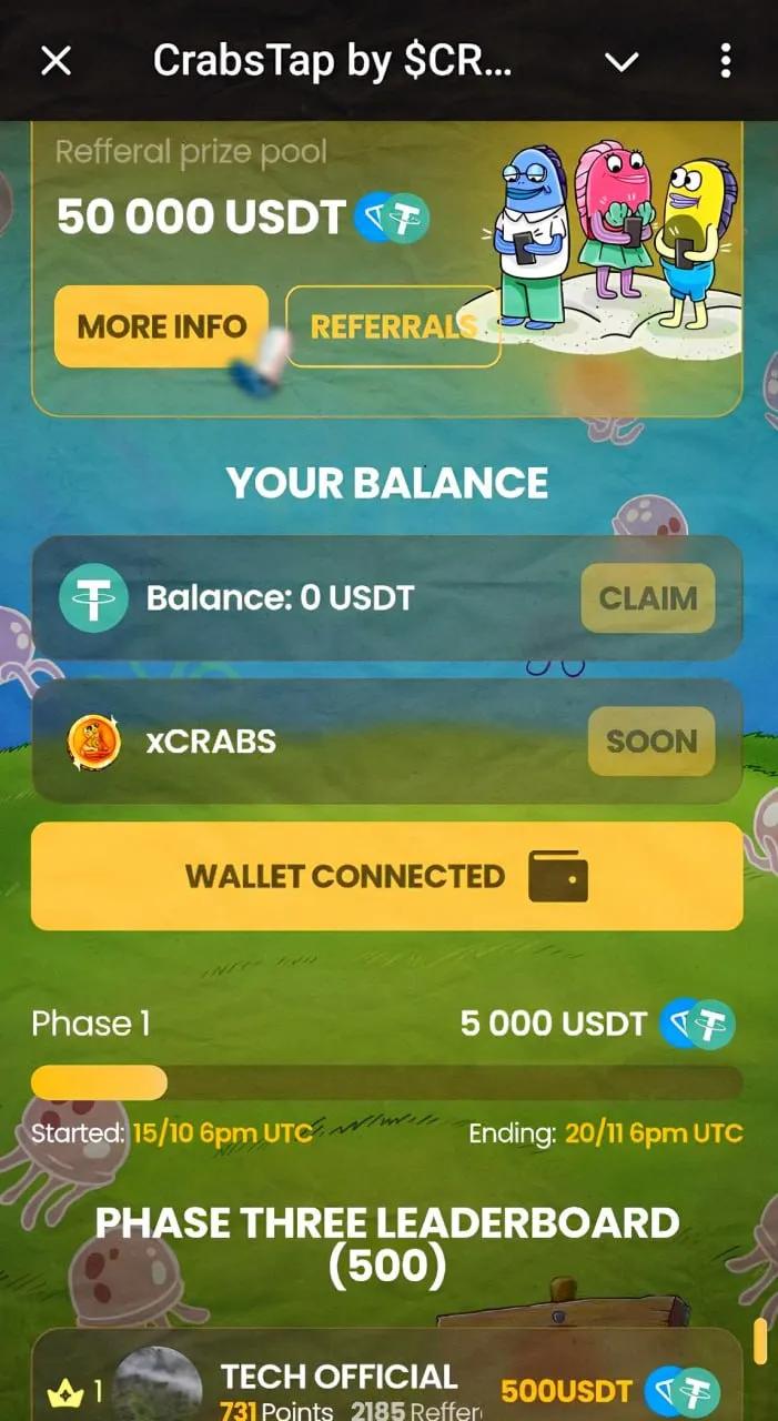 CrabsTap by $CRABS🦀 4
