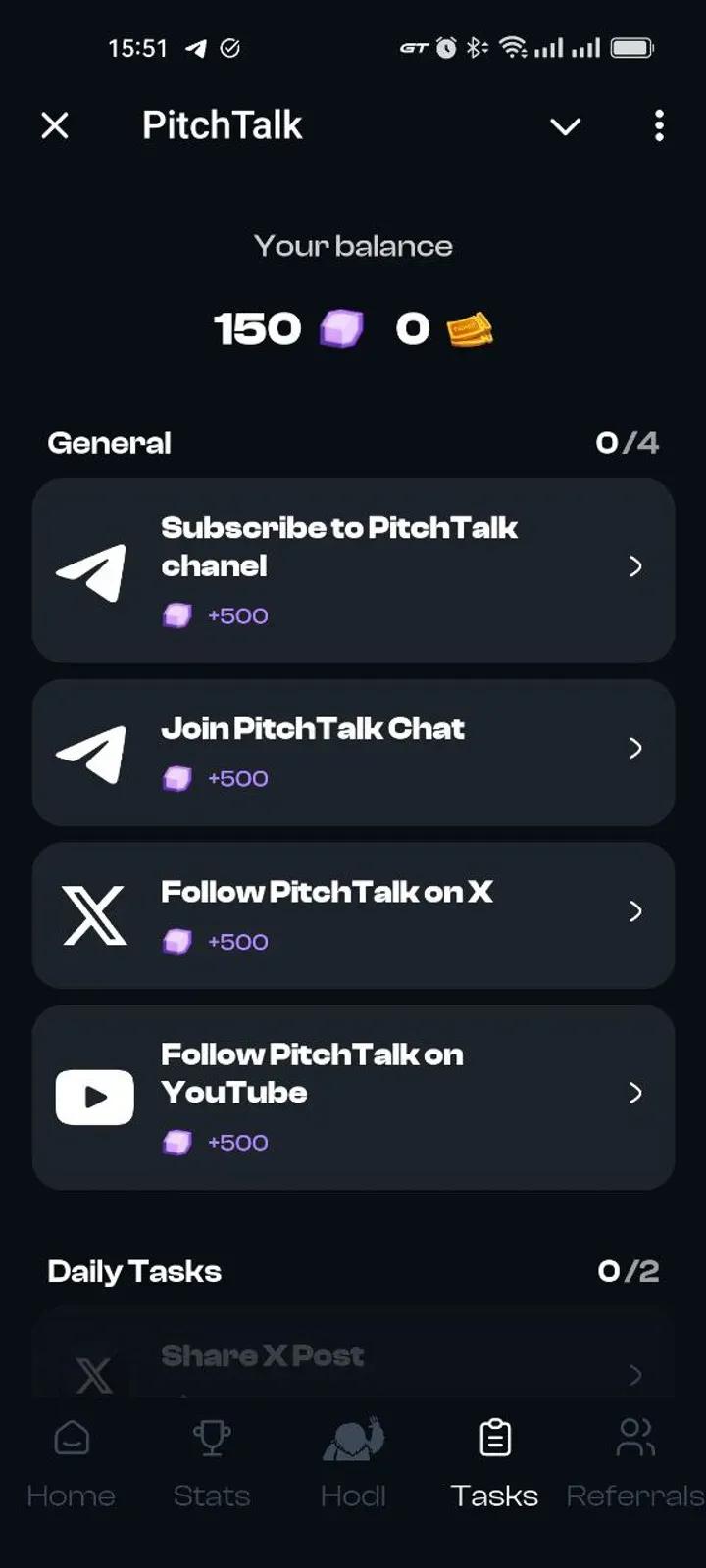 PitchTalk в Телеграм — скриншот 6